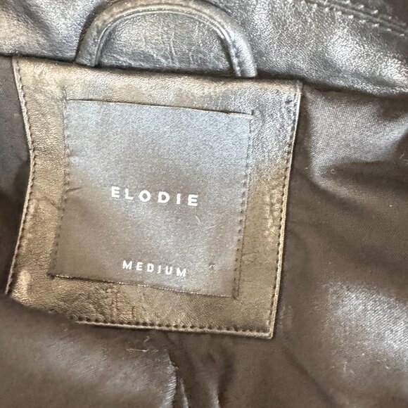 Elodie Faux Leather Biker Jacket - Picture 7 of 12